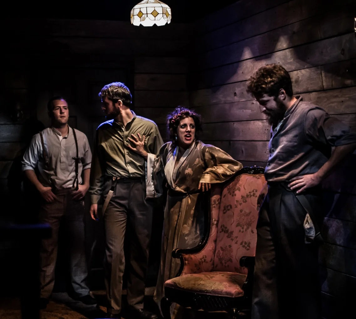 The Butcher — on set